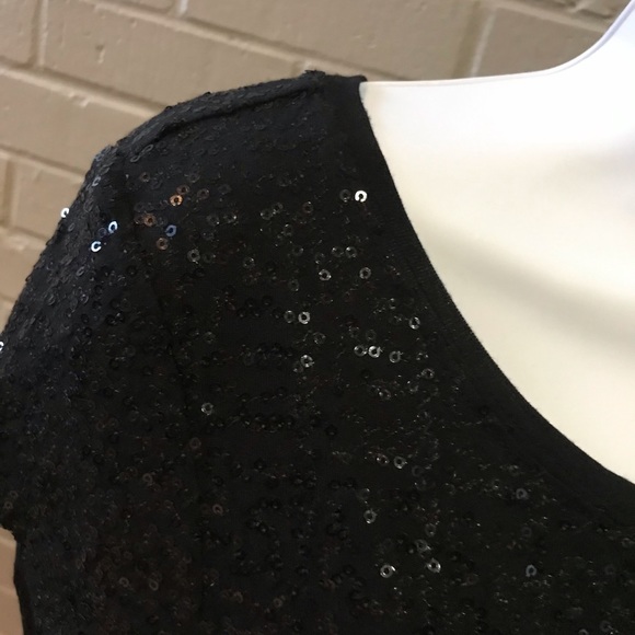 INC sequin tee - Picture 3 of 5